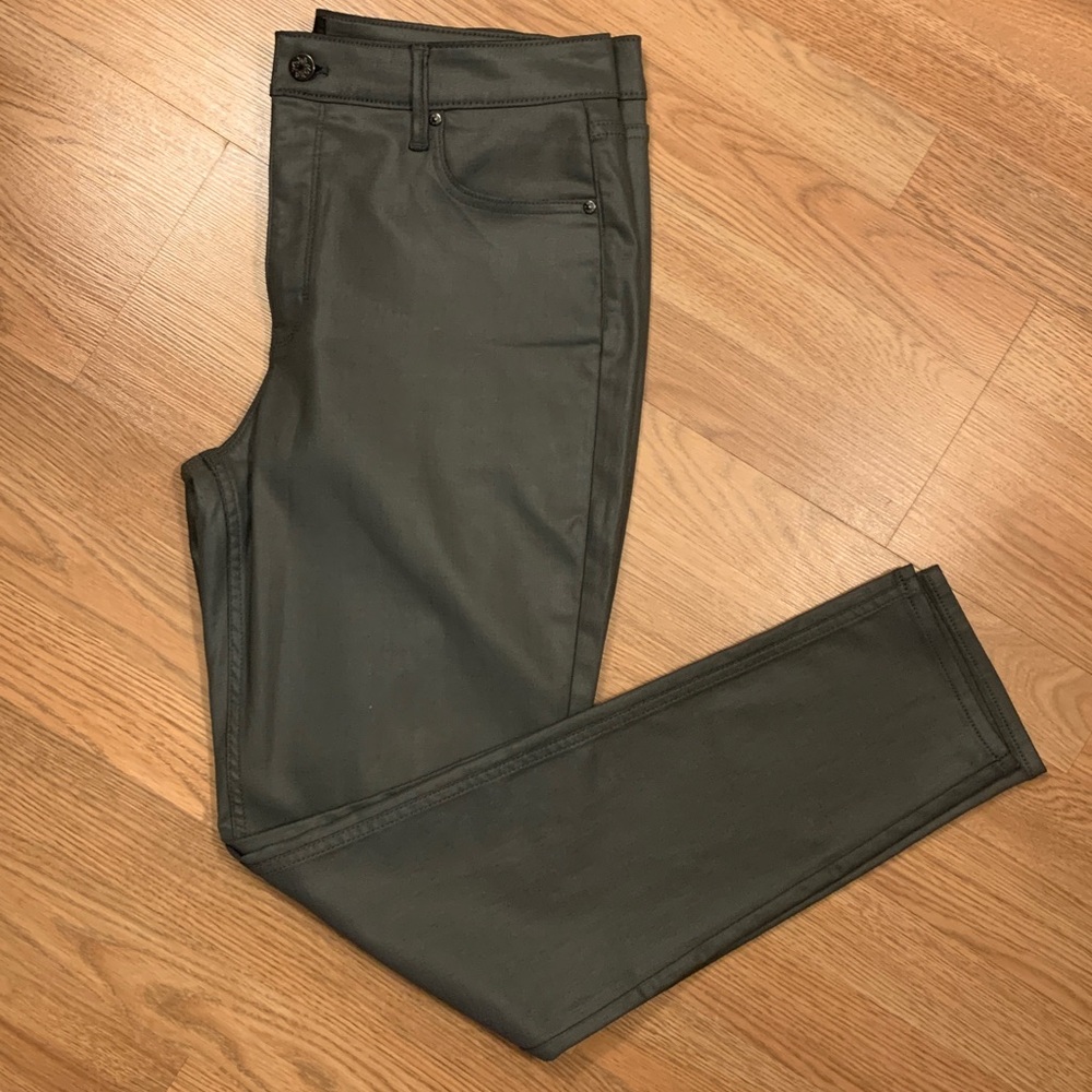 White House Black Market Dark Gray Skinny Pants
